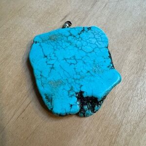Turquoise Stone Pendant Necklace